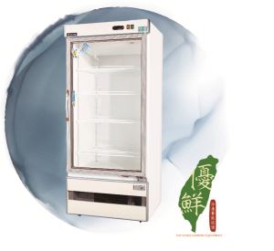 600L單門展示玻璃冷凍冰箱
